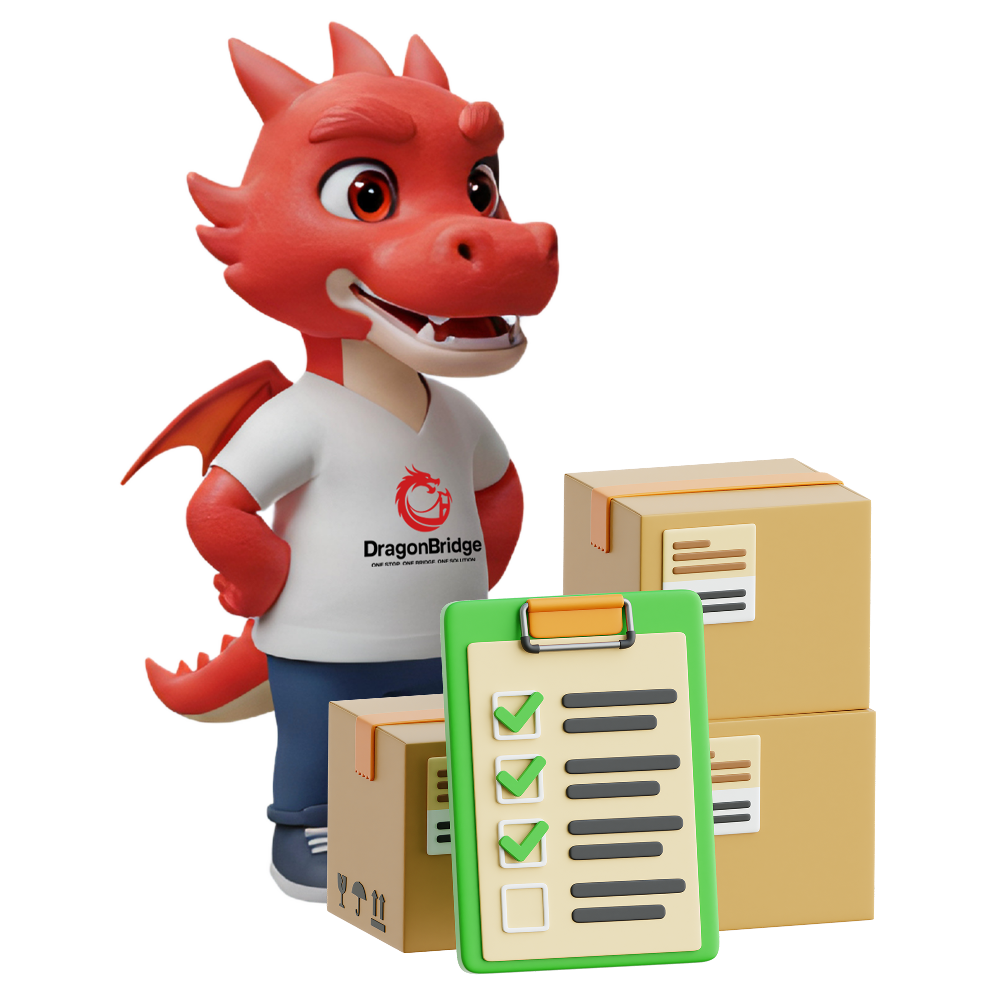 DragonBridge Helper Mascot